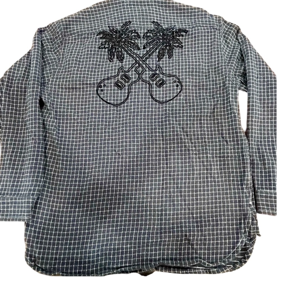 Tommy Bahama Shirt Guitar Design Size L